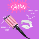 COMBO RIZADOR 3 TUBOS Y MINI LÁMPARA SUN - QuieroMás Magazine