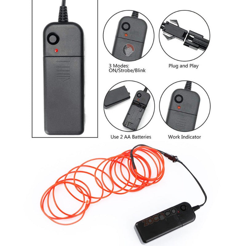 Cable De Luz Led Neón 3 Metros Decoració - QuieroMás Magazine
