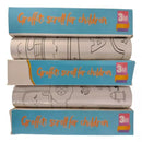 Rollo De Papel Adhesivo Dibujos Colorear - QuieroMás Magazine