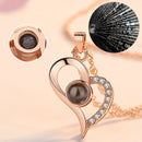 [Ultimas 9 unidades] Collar Te amo 100 idiomas™ | Oro Rosé y Plata 925 - QuieroMás Magazine