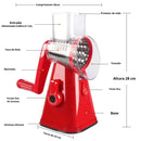 [ULTIMAS 12 UNIDADES] Cortador y Rebanador de Verduras - MásCocinero 3 en 1 - QuieroMás Magazine