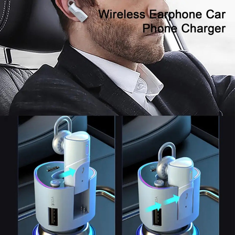 Cargador de Automóvil Bluetooth Auricula - QuieroMás Magazine
