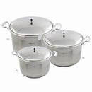 Juego de Ollas de Acero Inoxidable - QuieroMás Magazine