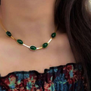 Set Collar Pendientes y Pulseras Esmeralda - QuieroMás Magazine