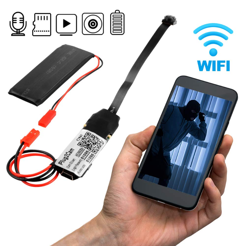 Mini Cámara Espía Wifi Cámara Oculta C-O - QuieroMás Magazine