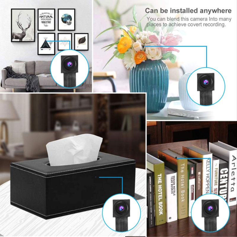 Mini Cámara Espía Wifi Cámara Oculta C-O - QuieroMás Magazine