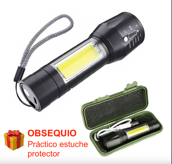 LINTERNA TITANIUM CON ESTUCHE DE OBSEQUIO - QuieroMás Magazine
