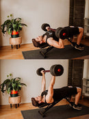 Kit pesas 40 libras PRO Multifuncional + barra larga 1,40 M + LAZO PRO DE SALTO - QuieroMás Magazine