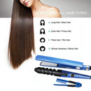 Combo Nano Titanium 3 en 1 Plancha Digital Profesional + Rizador Curl Perfect + Peine Profesional - QuieroMás Magazine